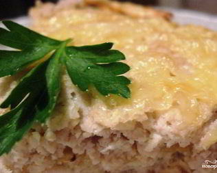 Суфле из отварной индейки