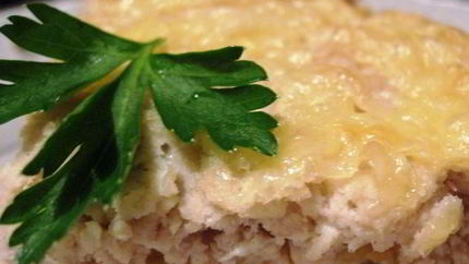 Суфле из отварной индейки