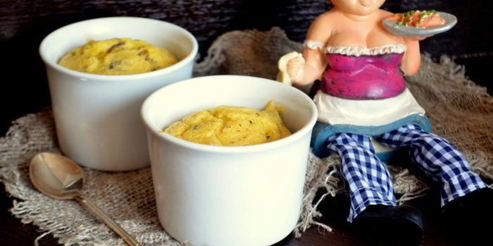 Рецепт суфле из поленты с вешенками