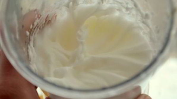 суфле из поленты с вешенками