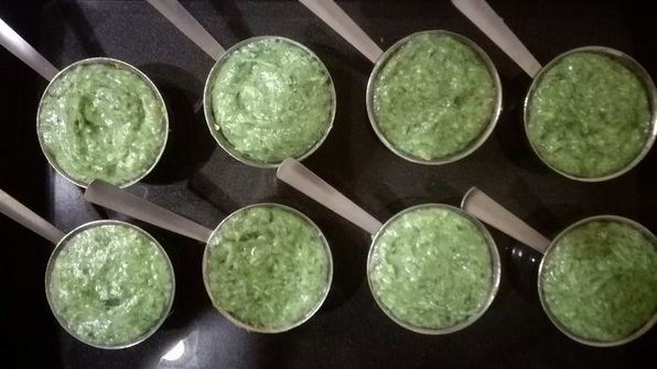 суфле из шпината и моркови