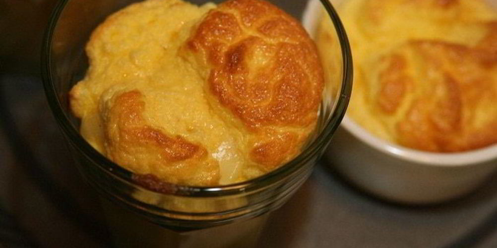 Рецепт суфле из сыра пеше миньон с мускатным орехом