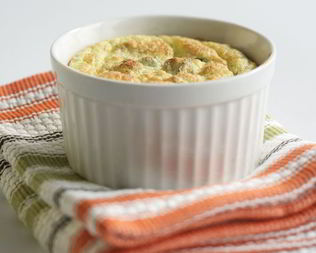 Суфле из цукини с рикоттой