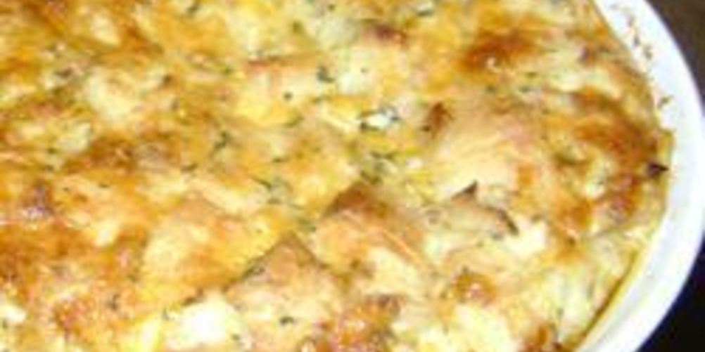 Рецепт суфле из тунца и крабов