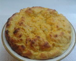 Суфле из тыквы с креветками