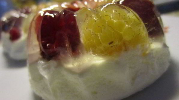 суфле ягодно-сливочные тучки