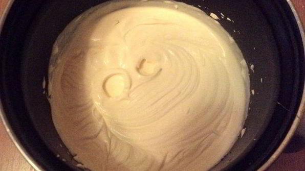 торт-суфле с малиной