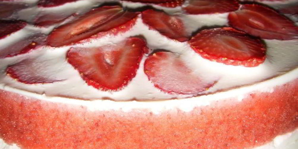 Рецепт торта-суфле strawberry temptation