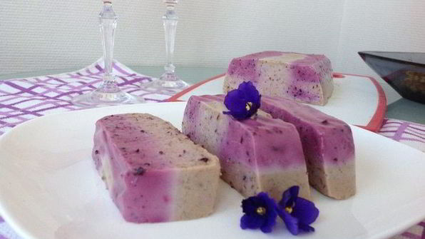 творожно-ягодное суфле