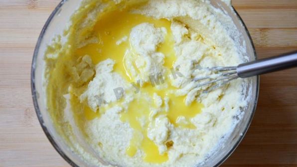 творожное суфле с черникой