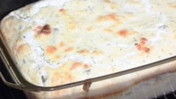 творожное суфле с зеленой фасолью