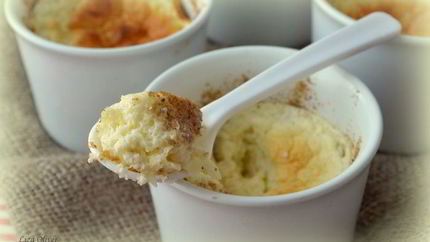 Воздушное суфле из пармезана