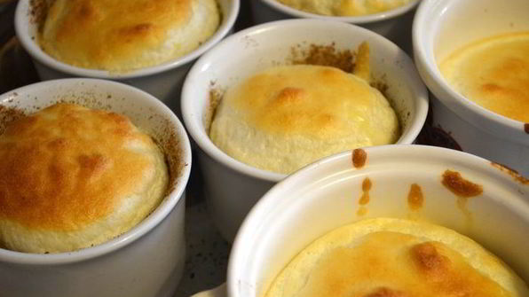 воздушное суфле из пармезана