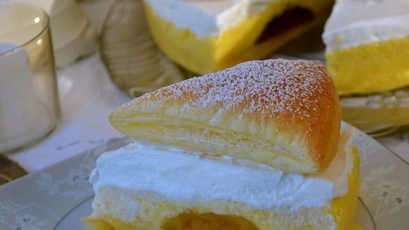 яблочный торт-суфле