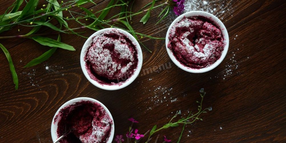 Рецепт запеченного суфле из жимолости