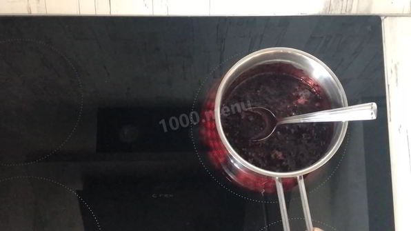 запеченное суфле из жимолости