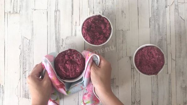 запеченное суфле из жимолости