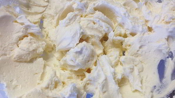 фиалковое тирамису без сырых яиц