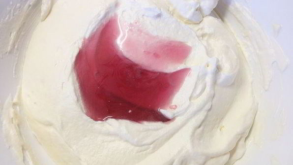 фиалковое тирамису без сырых яиц