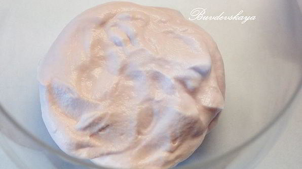 фиалковое тирамису без сырых яиц