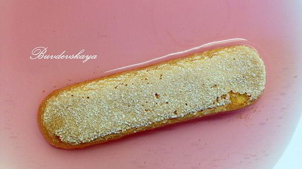 фиалковое тирамису без сырых яиц