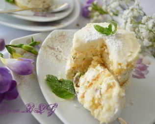 Фисташково-лимонное тирамису