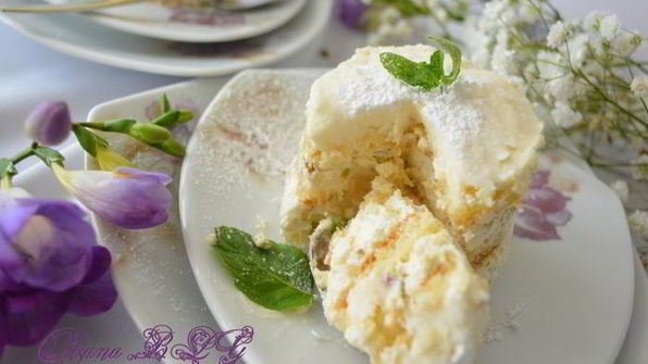 фисташково-лимонное тирамису