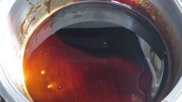 мини-тирамису с томатным чатни и бальзамическим сиропом