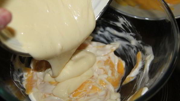 персиковый тирамису