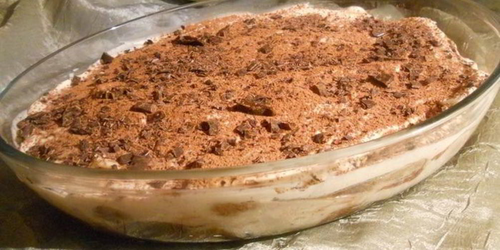 Рецепт шоколадна-мятного тирамису