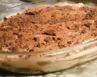 Шоколадно-мятный тирамису