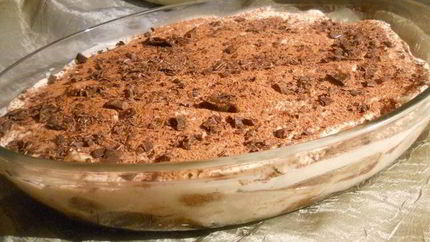 Шоколадно-мятный тирамису