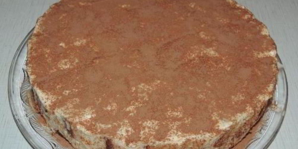 Рецепт тирамису без савоярди