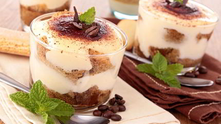 Тирамису без сыра