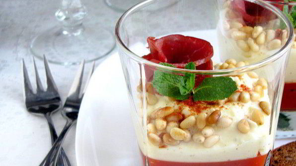 тирамису из пармезана