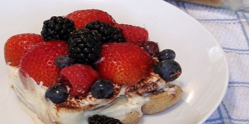 Рецепт тирамису с фруктами