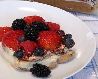 Тирамису с фруктами