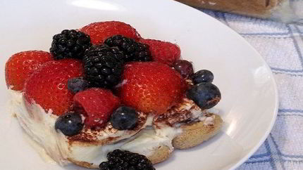 Тирамису с фруктами