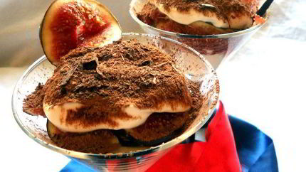 Тирамису с инжиром