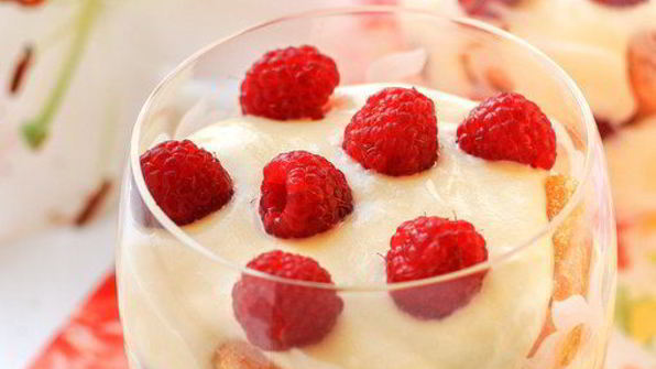 тирамису с малиной