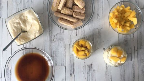 тирамису с манго