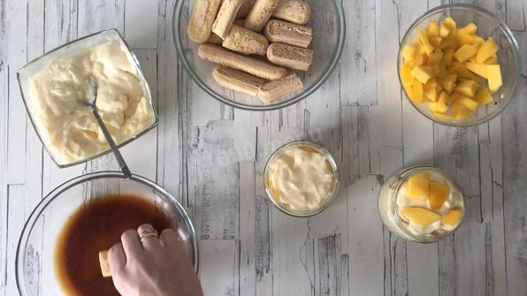 тирамису с манго