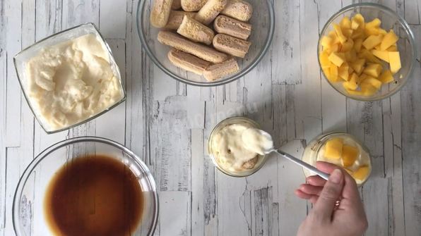 тирамису с манго