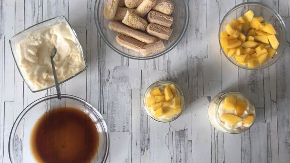 тирамису с манго