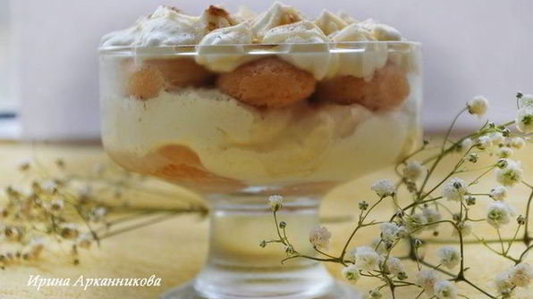 тирамису с медом и корицей