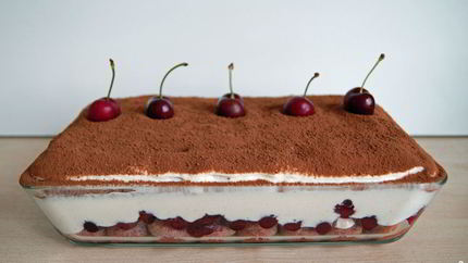 Тирамису с вишней