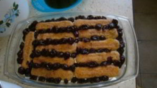 тирамису с вишней