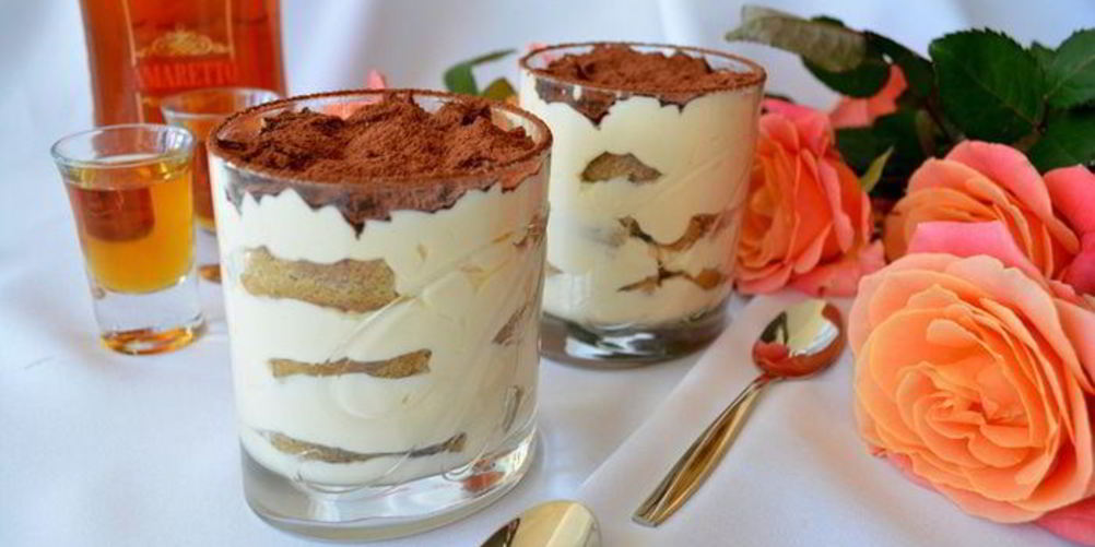 Рецепт тирамису со вкусом амаретто