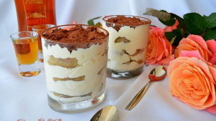 Тирамису со вкусом амаретто