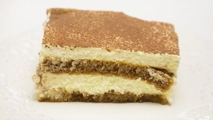 Тирамису со взбитыми сливками